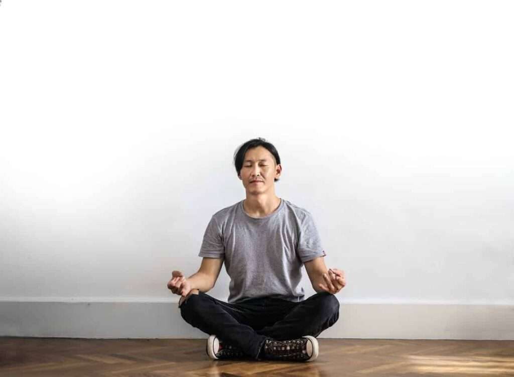 Man practicing Ascension Meditation