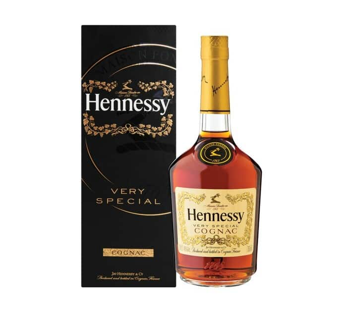 Hennessy V.S Box With Logo and Price